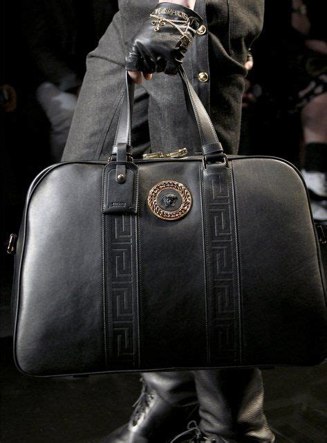 versace military weekend bag|Versace bags for men.